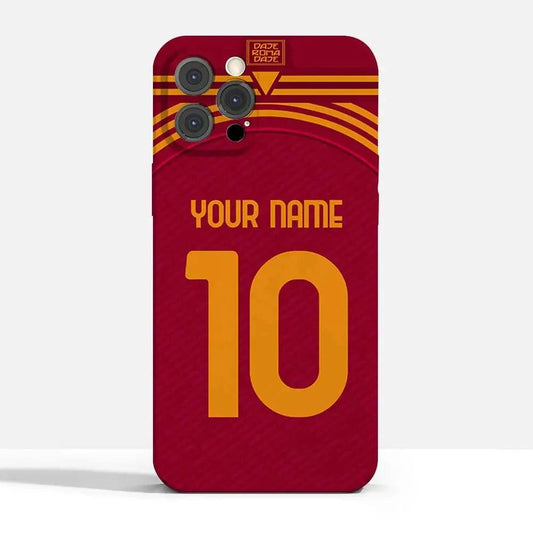 Coque de Football Personnalisée - As roma (Domicile) - Passeport Cases