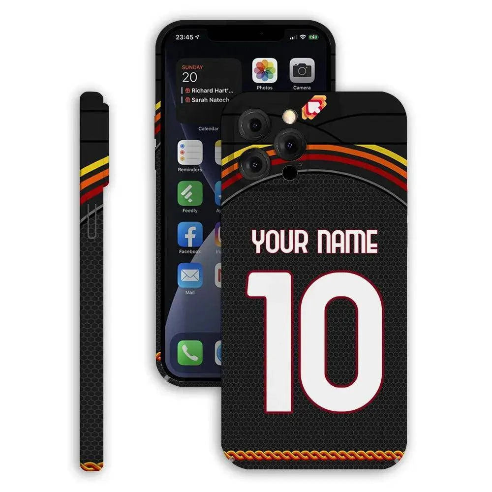 Coque de Football Personnalisée - As roma (Third) - Passeport Cases