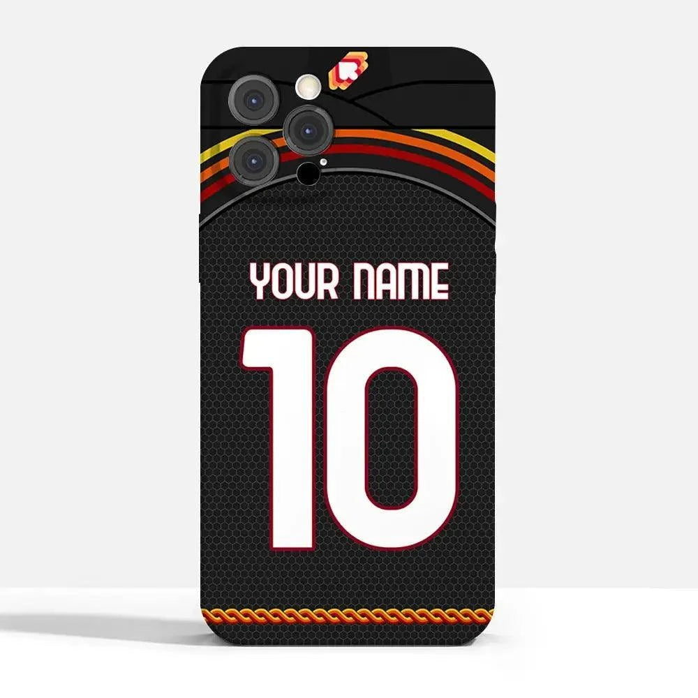 Coque de Football Personnalisée - As roma (Third) - Passeport Cases