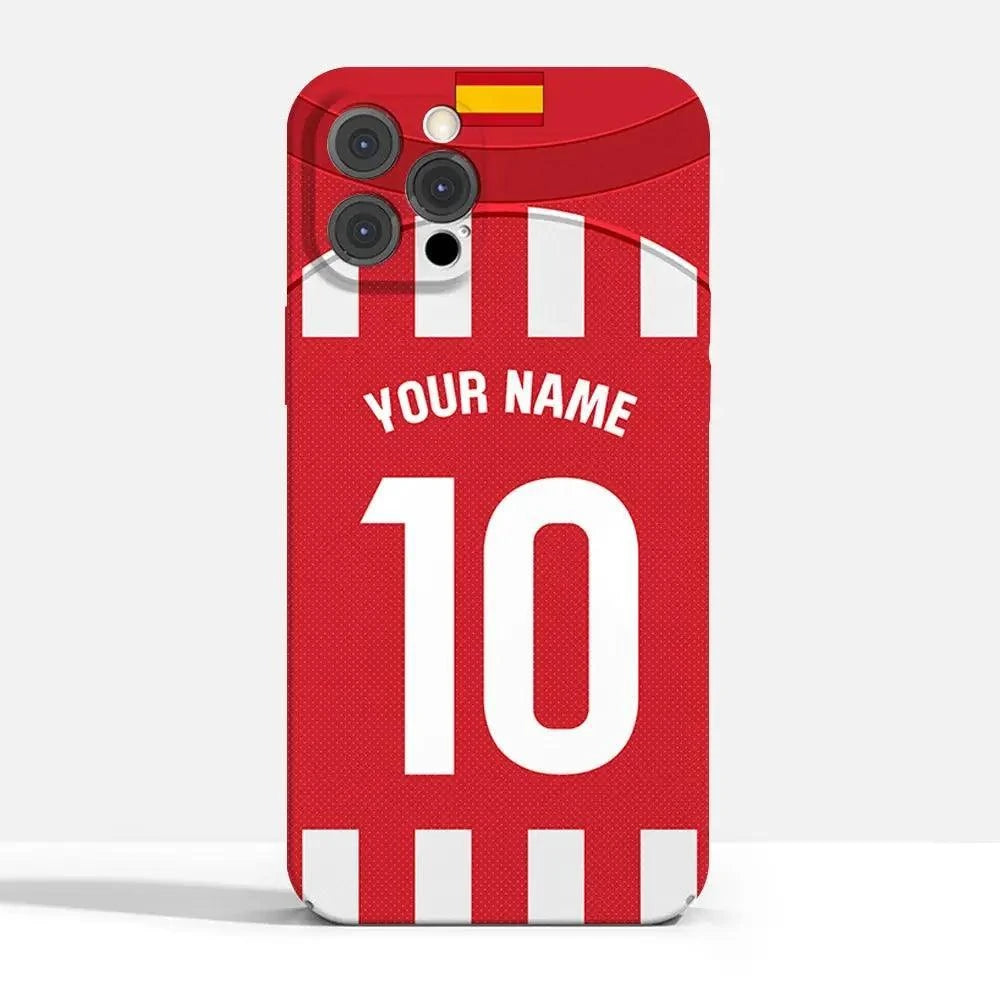 Coque de Football Personnalisée - Atlético de Madrid (Domicile) - Passeport Cases