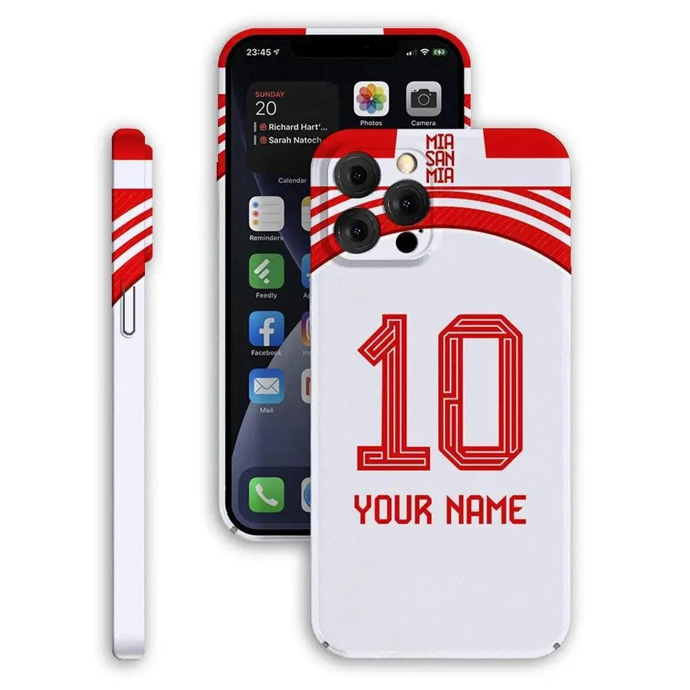 Coque de Football Personnalisée - Bayern munich (Domicile) - Passeport Cases