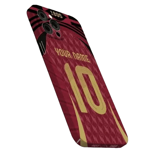 Coque de Football Personnalisée - Belgique (Domicile) - Passeport Cases