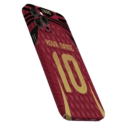 Coque de Football Personnalisée - Belgique (Domicile) - Passeport Cases