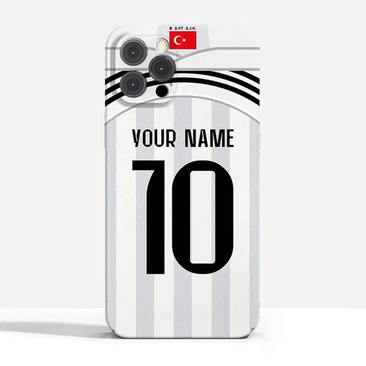 Coque de Football Personnalisée Beşiktaş Domicile - Passeport Cases