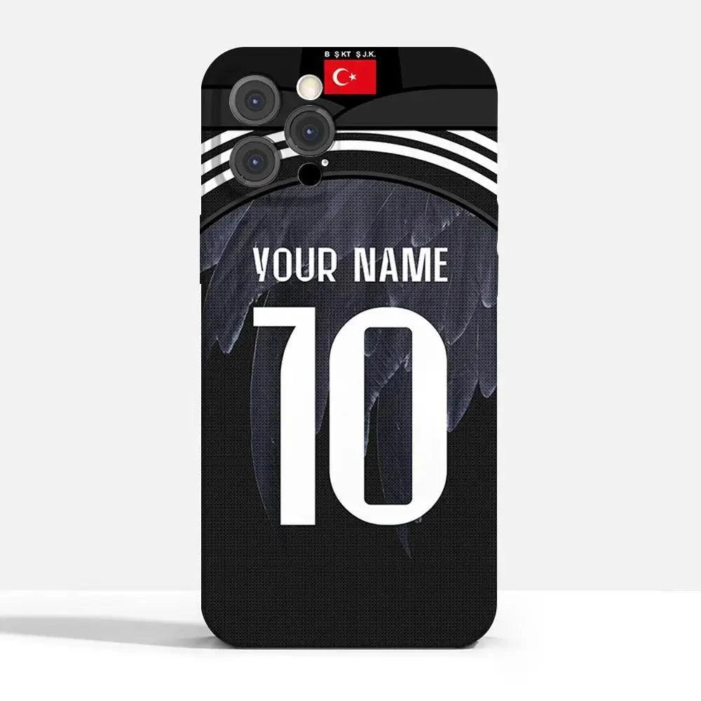 Coque de Football Personnalisée - Beşiktaş (Extérieur) - Passeport Cases