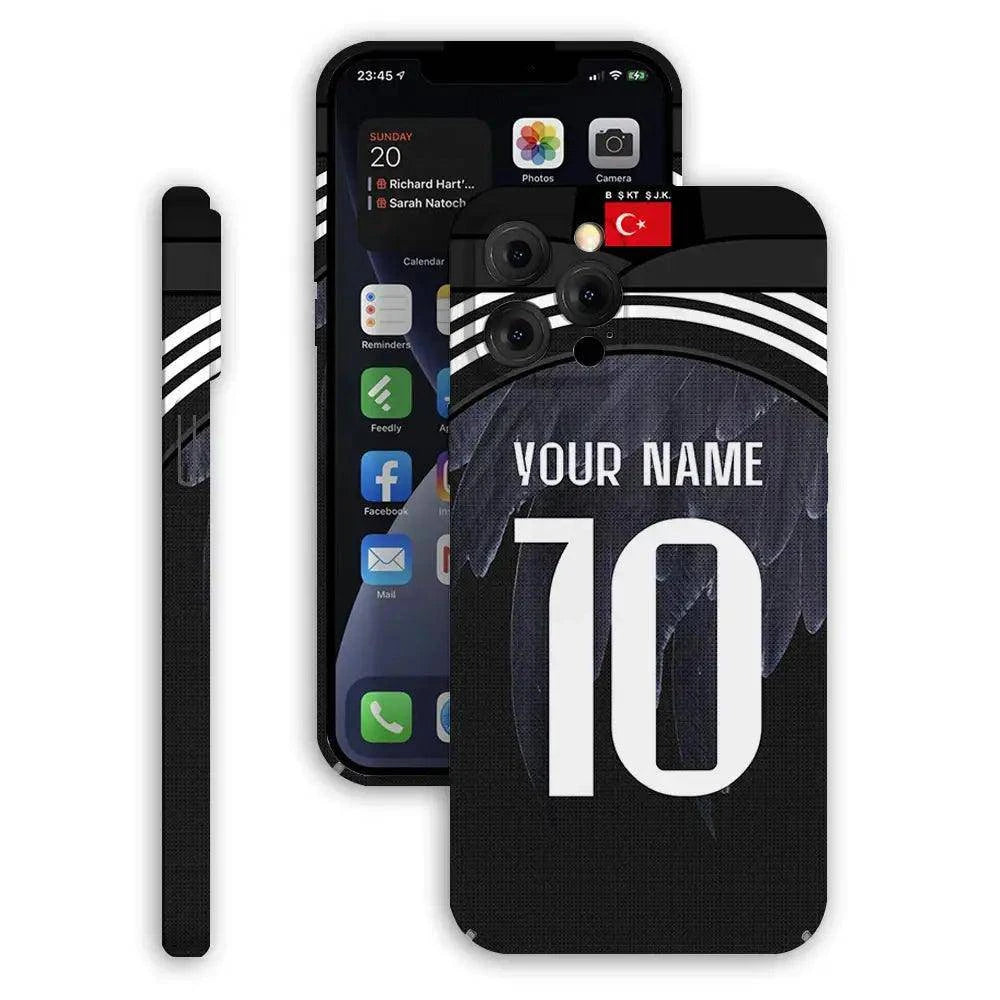 Coque de Football Personnalisée - Beşiktaş (Extérieur) - Passeport Cases