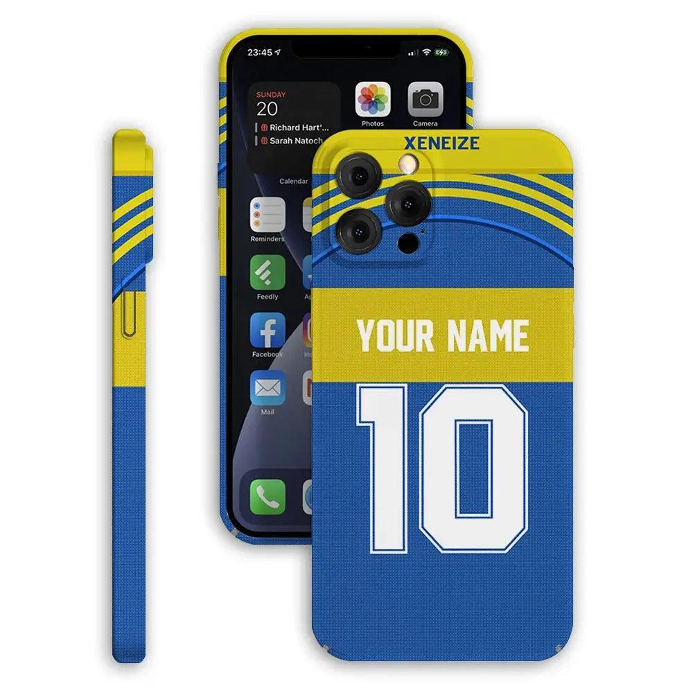 Coque de football personnalisée Boca Juniors - Passeport Cases