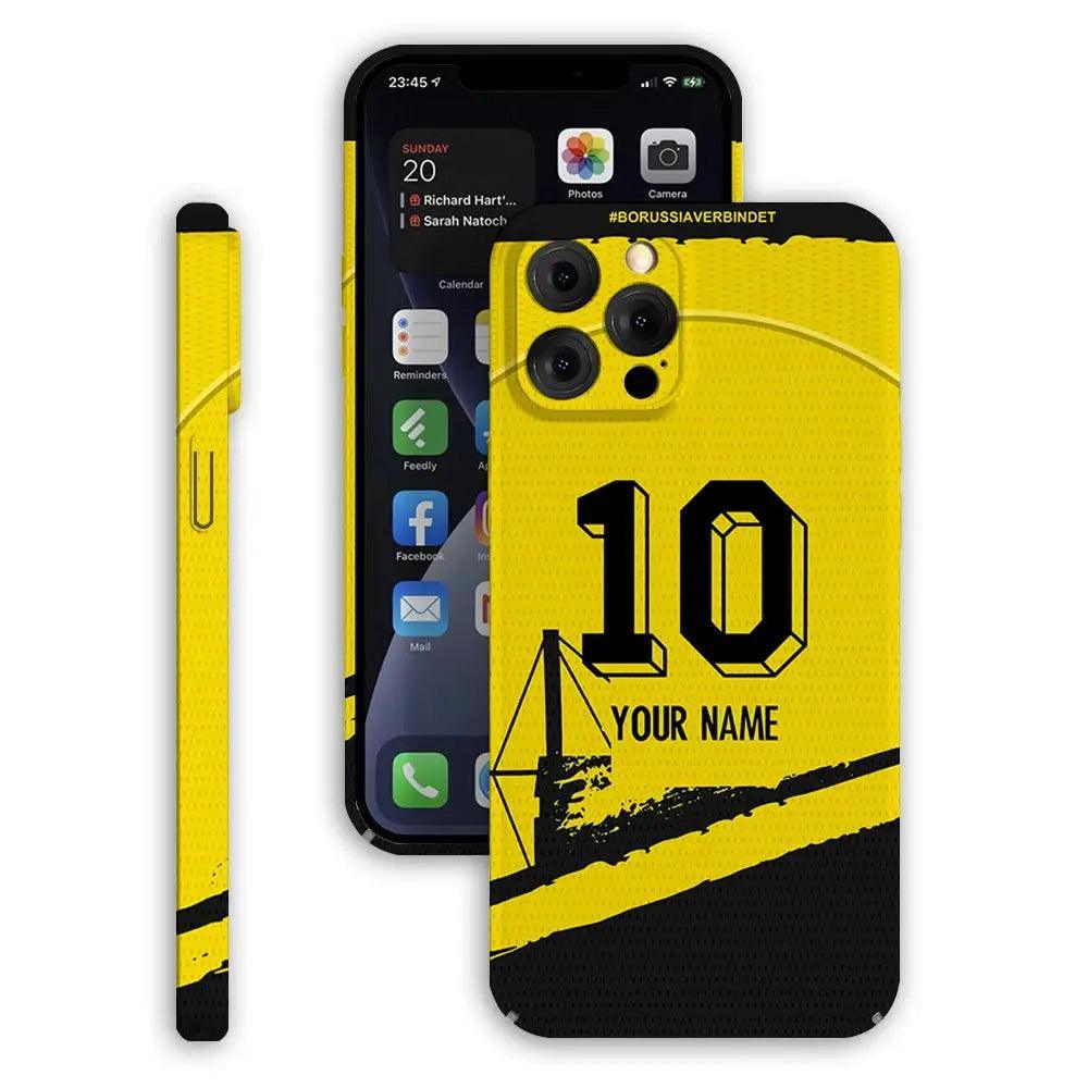 Coque de Football Personnalisée - Borussia dortmund (Domicile) - Passeport Cases