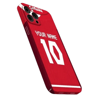 Coque de Football Personnalisée - Canada (Domicile) - Passeport Cases