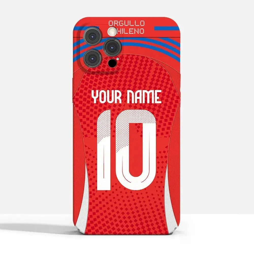 Coque de Football Personnalisée - Chili (Domicile) - Passeport Cases