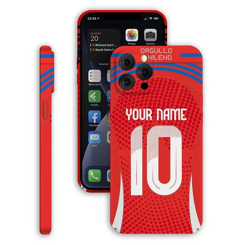 Coque de Football Personnalisée - Chili (Domicile) - Passeport Cases