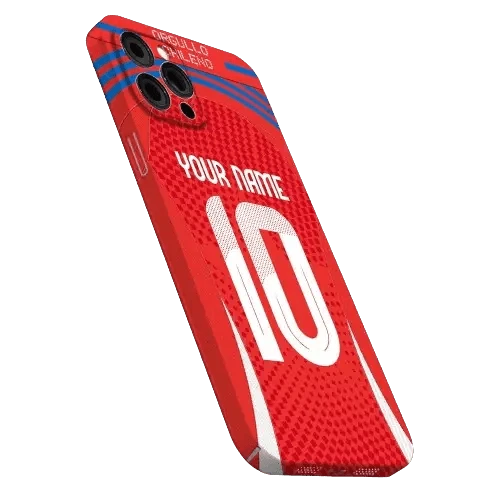 Coque de Football Personnalisée - Chili (Domicile) - Passeport Cases