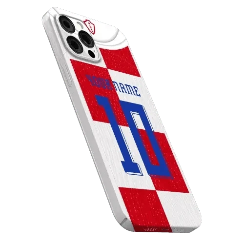 Coque de Football Personnalisée - Croatie (Domicile) - Passeport Cases