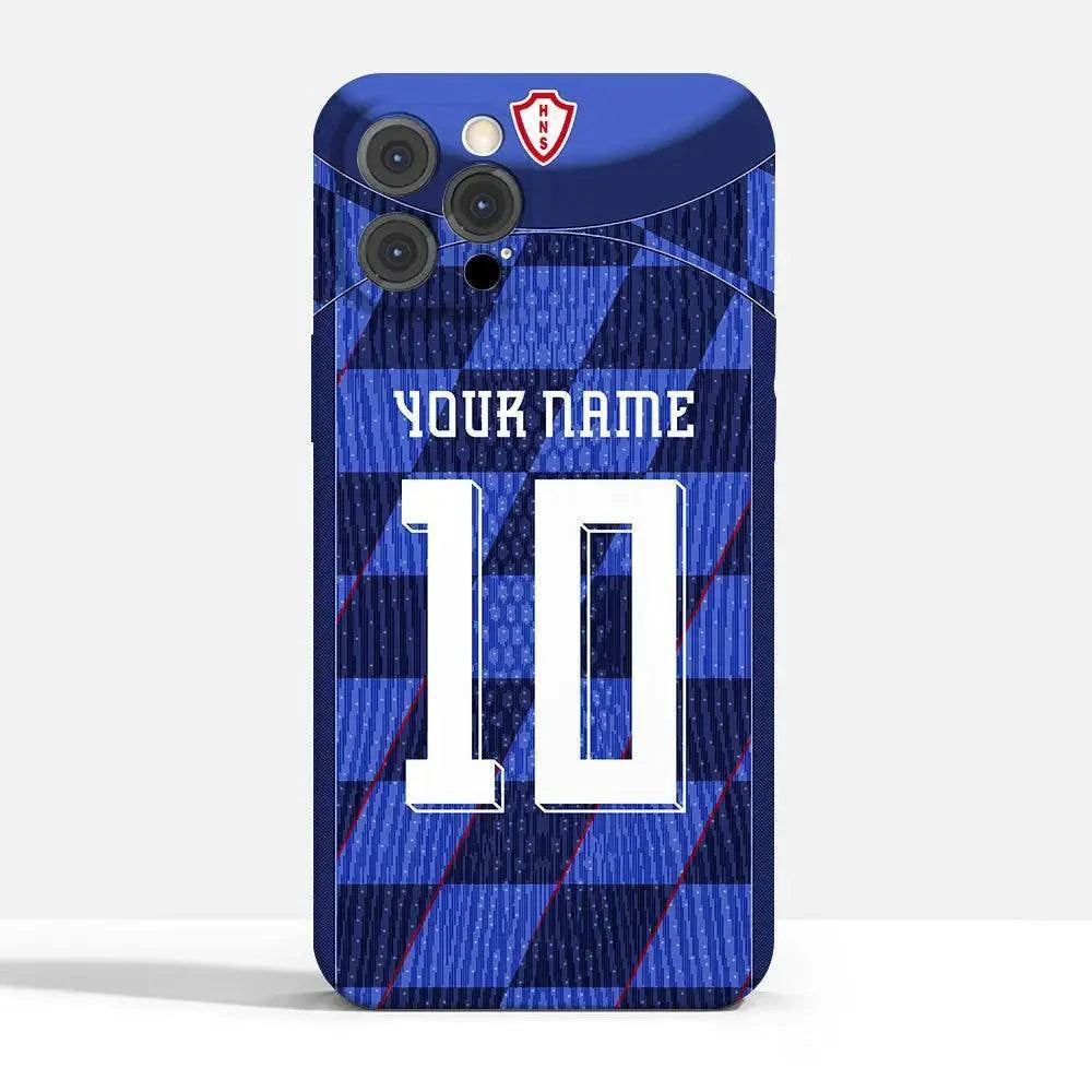 Coque de Football Personnalisée - Croatie (Extérieur) - Passeport Cases