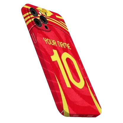 Coque de Football Personnalisée - Espagne (Domicile) - Passeport Cases