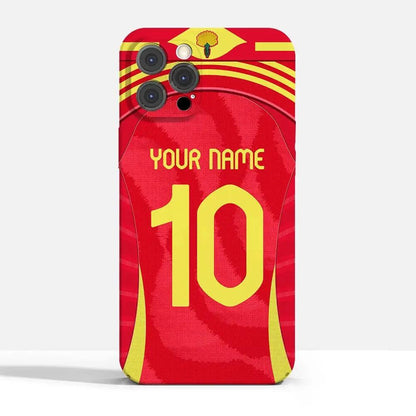 Coque de Football Personnalisée - Espagne (Domicile) - Passeport Cases