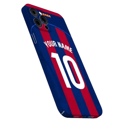 Coque de Football Personnalisée - FC Barcelone (Domicile) - Passeport Cases