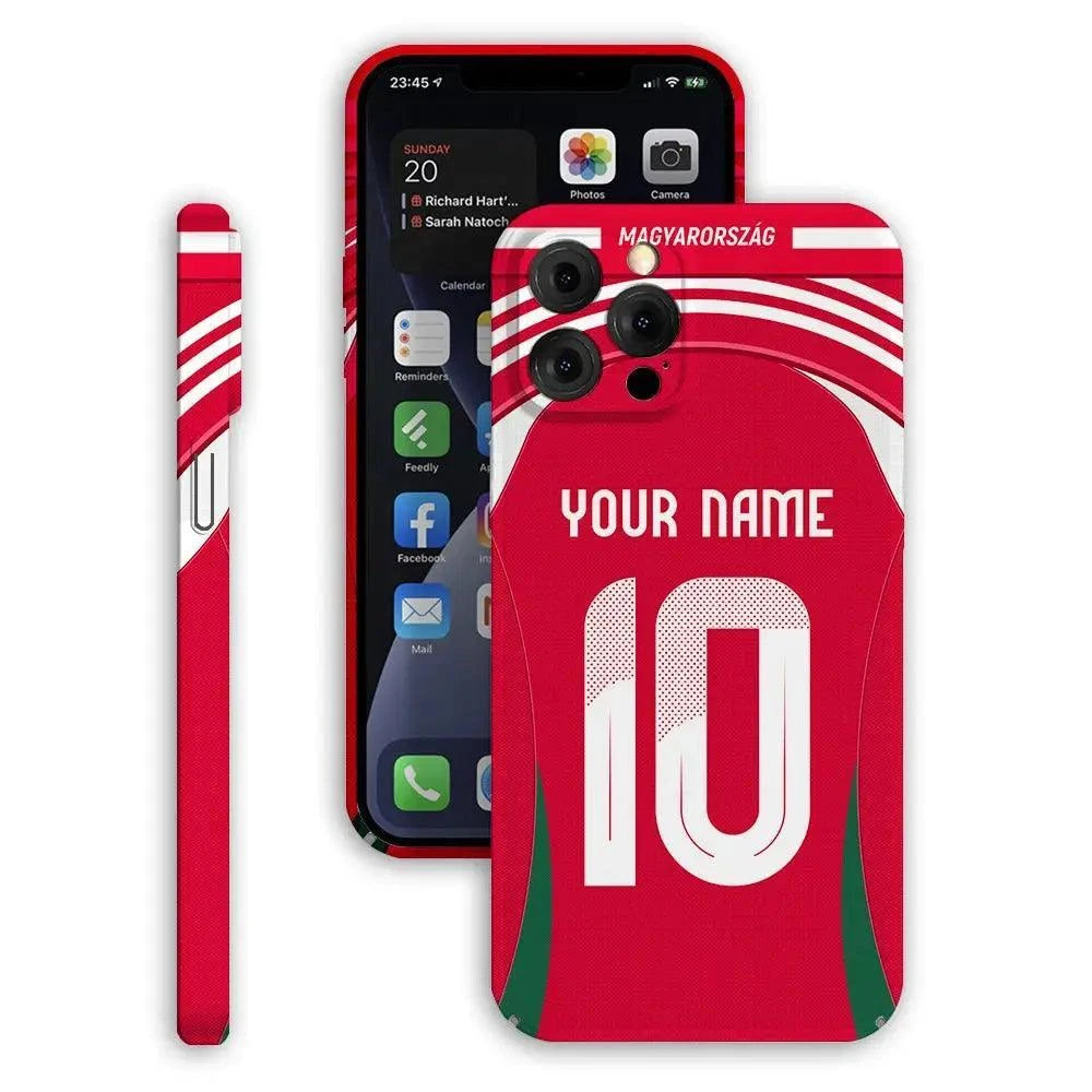 Coque de Football Personnalisée - Hongrie (Domicile) - Passeport Cases