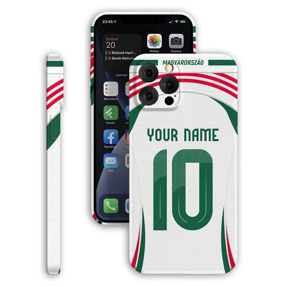 Coque de Football Personnalisée - Hongrie (Extérieur) - Passeport Cases