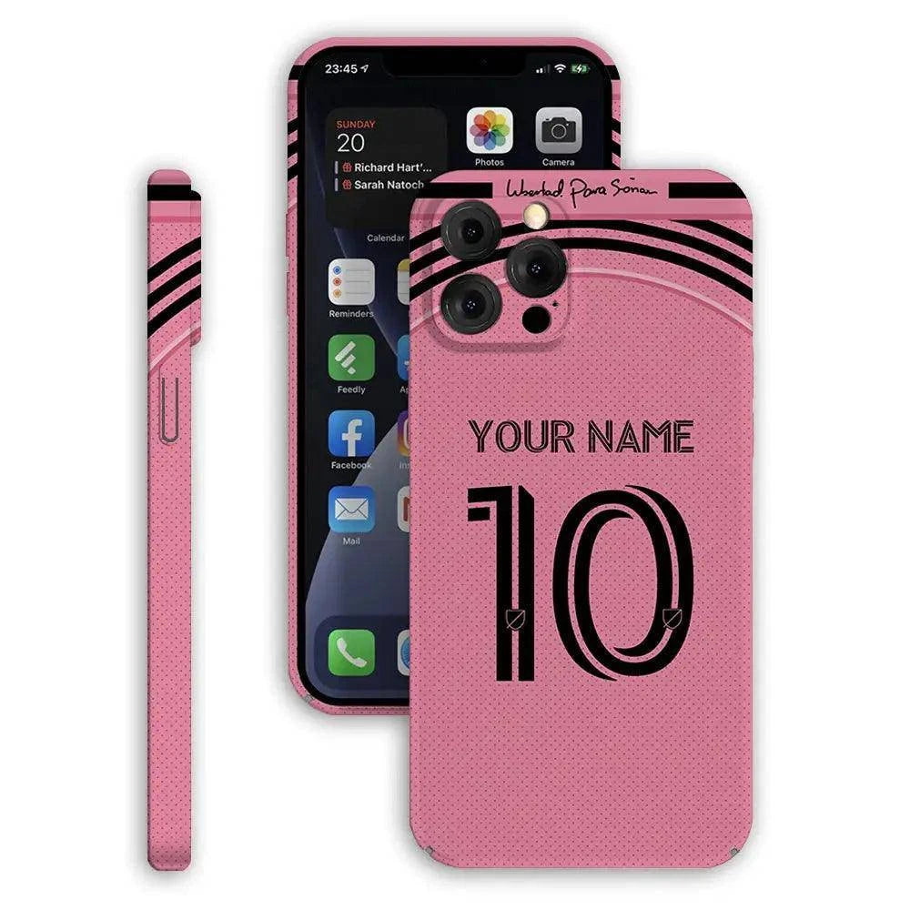 Coque de Football Personnalisée - Inter miami (Domicile) - Passeport Cases