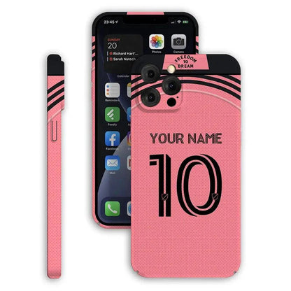 Coque de Football Personnalisée - Inter miami (Domicile) - Passeport Cases