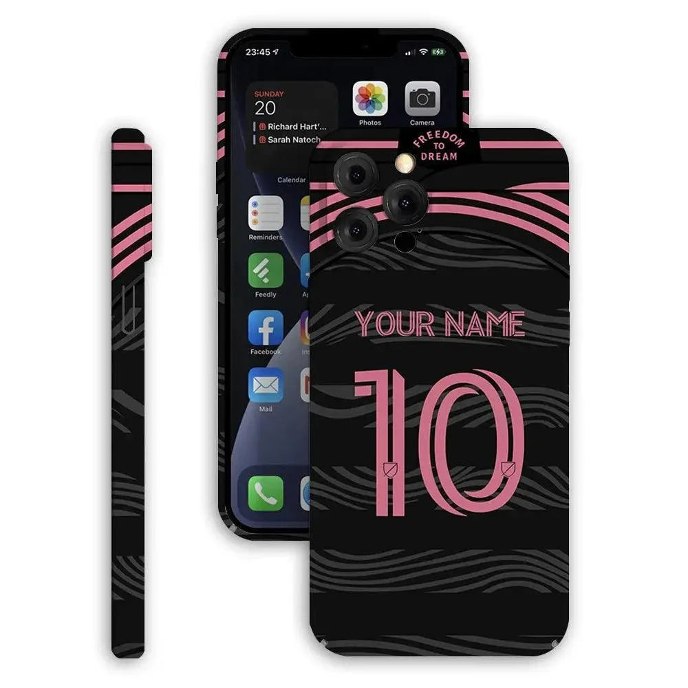 Coque de Football Personnalisée - Inter miami (Extérieur) - Passeport Cases