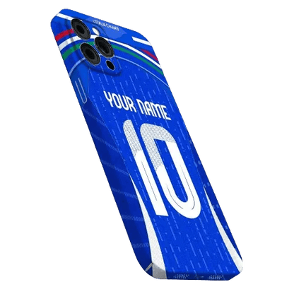 Coque de Football Personnalisée - Italie (Domicile) - Passeport Cases