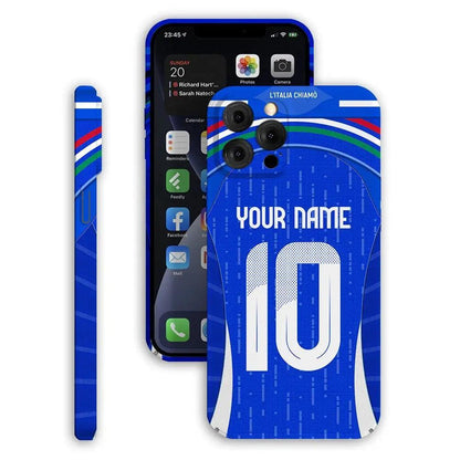 Coque de Football Personnalisée - Italie (Domicile) - Passeport Cases