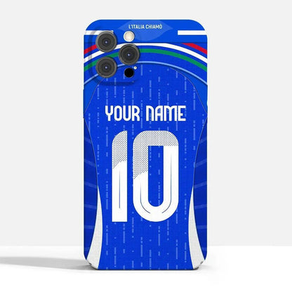 Coque de Football Personnalisée - Italie (Domicile) - Passeport Cases