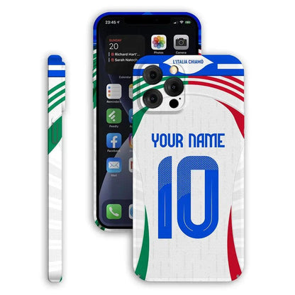 Coque de Football Personnalisée - Italie (Extérieur) - Passeport Cases