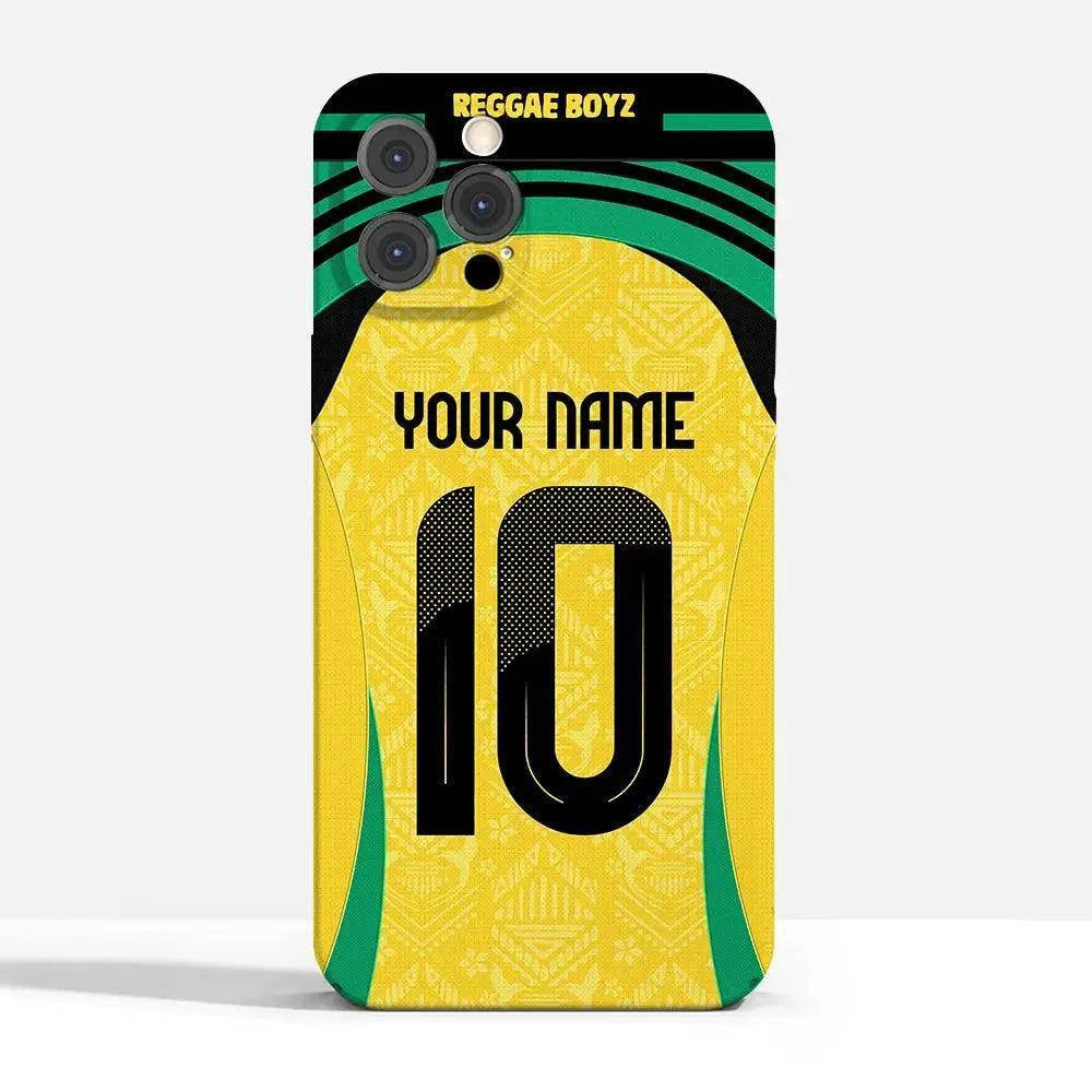 Coque de Football Personnalisée - Jamaique (Domicile) - Passeport Cases