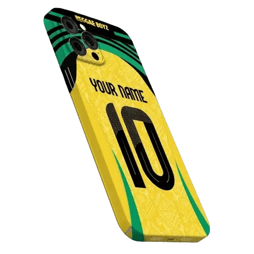 Coque de Football Personnalisée - Jamaique (Domicile) - Passeport Cases