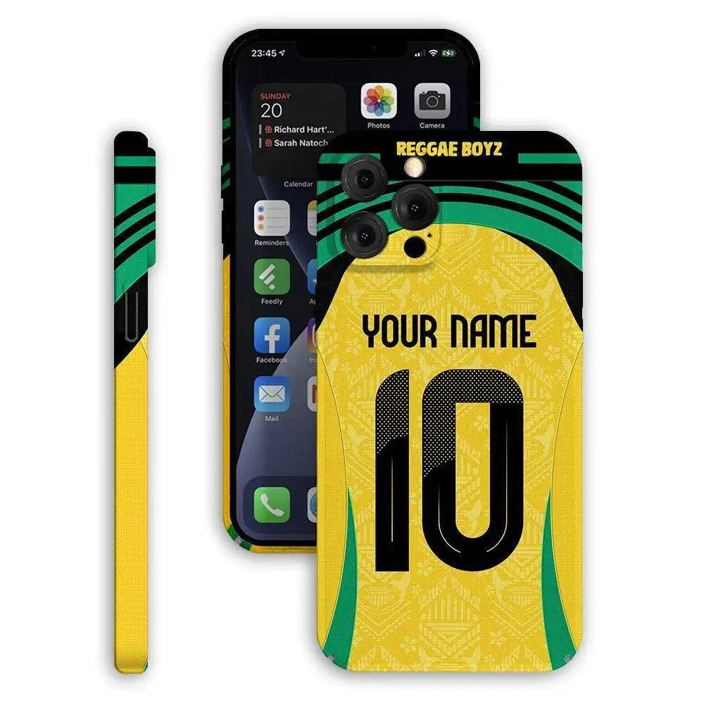 Coque de Football Personnalisée - Jamaique (Domicile) - Passeport Cases