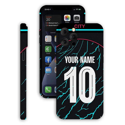 Coque de Football Personnalisée - Manchester city FC (Third) - Passeport Cases