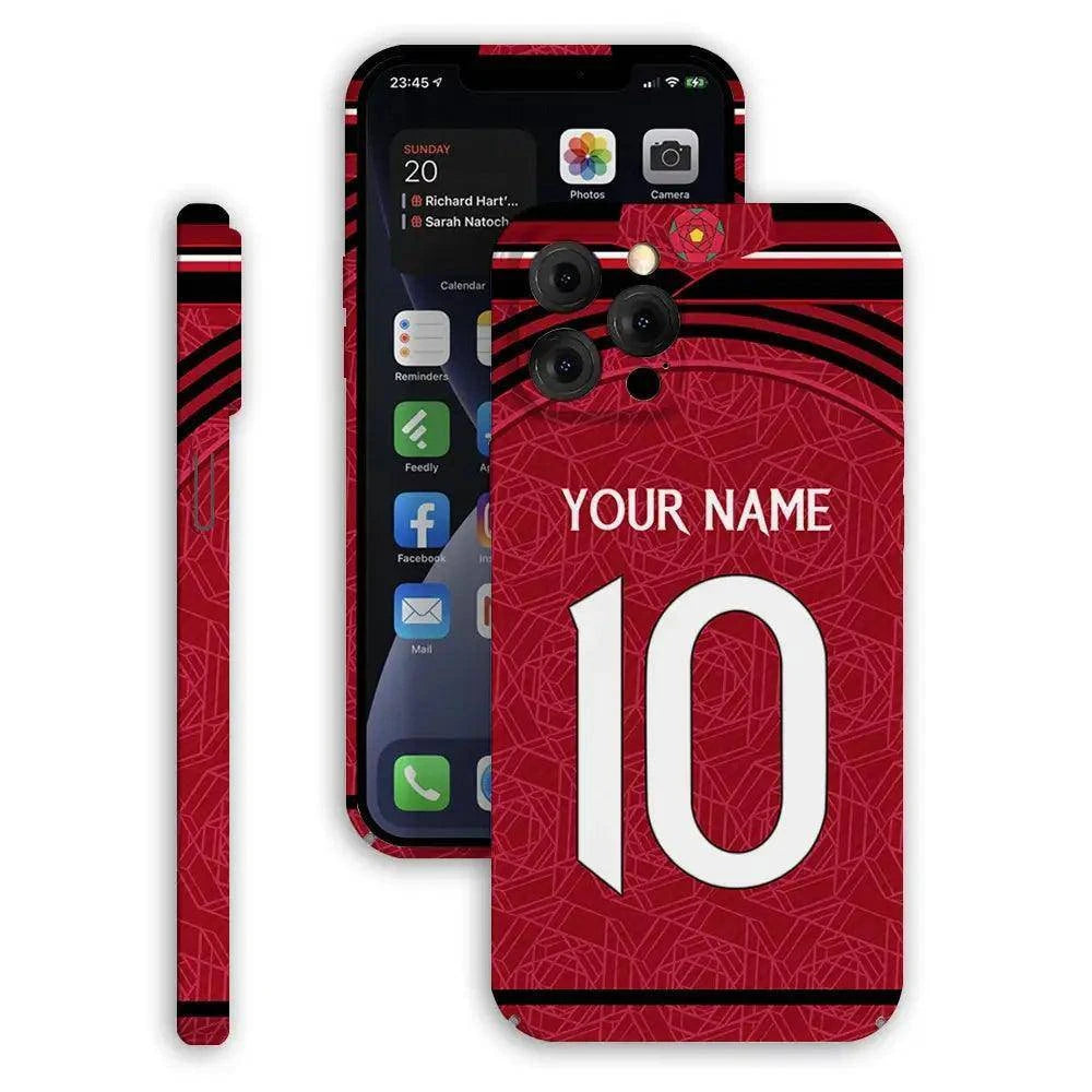 Coque de Football Personnalisée - Manchester United FC (Domicile) - Passeport Cases