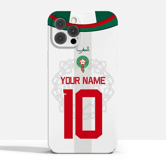 Coque de Football Personnalisée Maroc - Passeport Cases