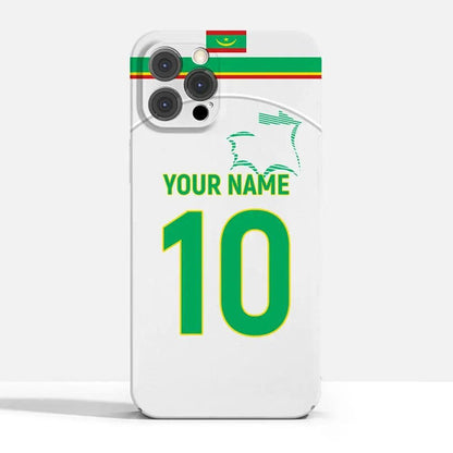 Coque de Football Personnalisée - Mauritanie (Extérieur) - Passeport Cases