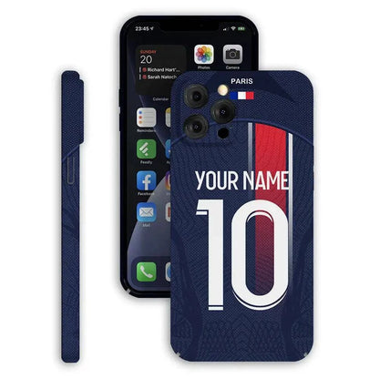 Coque de Football Personnalisée - Paris saint germain (Domicile) - Passeport Cases