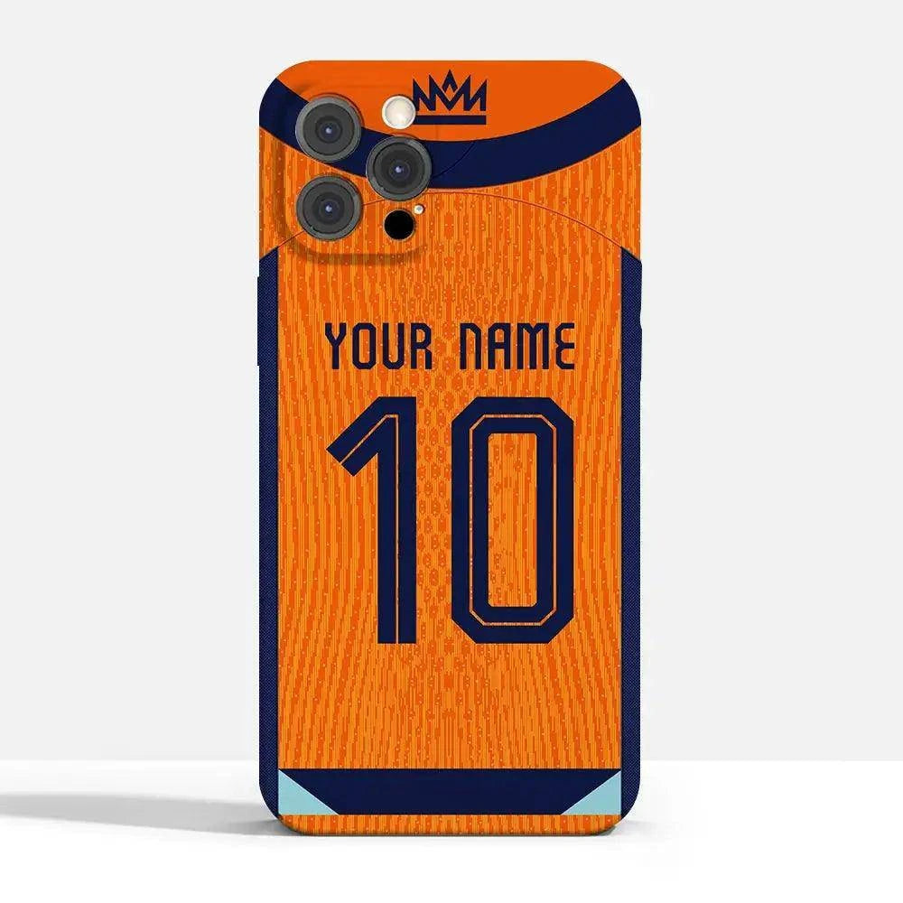 Coque de Football Personnalisée - Pays bas (Domicile) - Passeport Cases