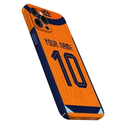 Coque de Football Personnalisée - Pays bas (Domicile) - Passeport Cases