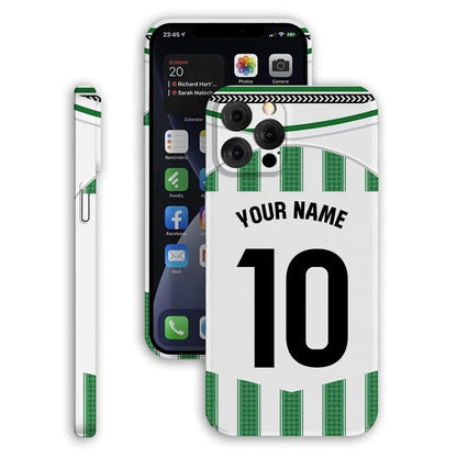 Coque de Football Personnalisée - Real betis balompié (Domicile) - Passeport Cases