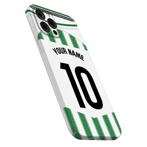 Coque de Football Personnalisée - Real betis balompié (Domicile) - Passeport Cases