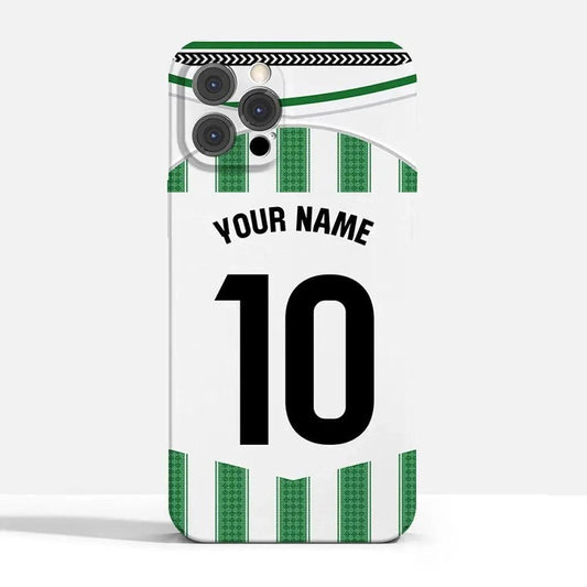 Coque de Football Personnalisée - Real betis balompié (Domicile) - Passeport Cases