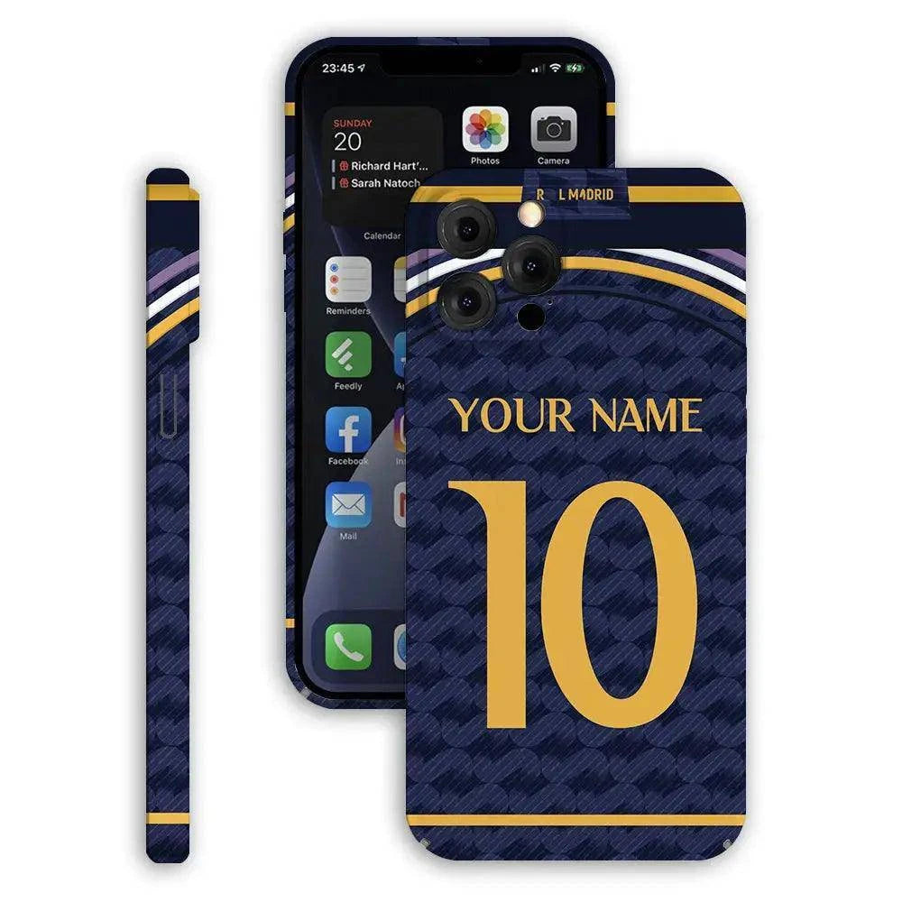 Coque de Football Personnalisée Real Madrid CF (Extérieur) - Passeport Cases