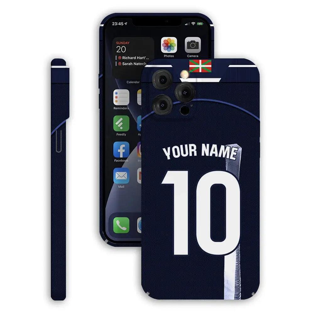 Coque de Football Personnalisée - Real sociedad (Extérieur) - Passeport Cases