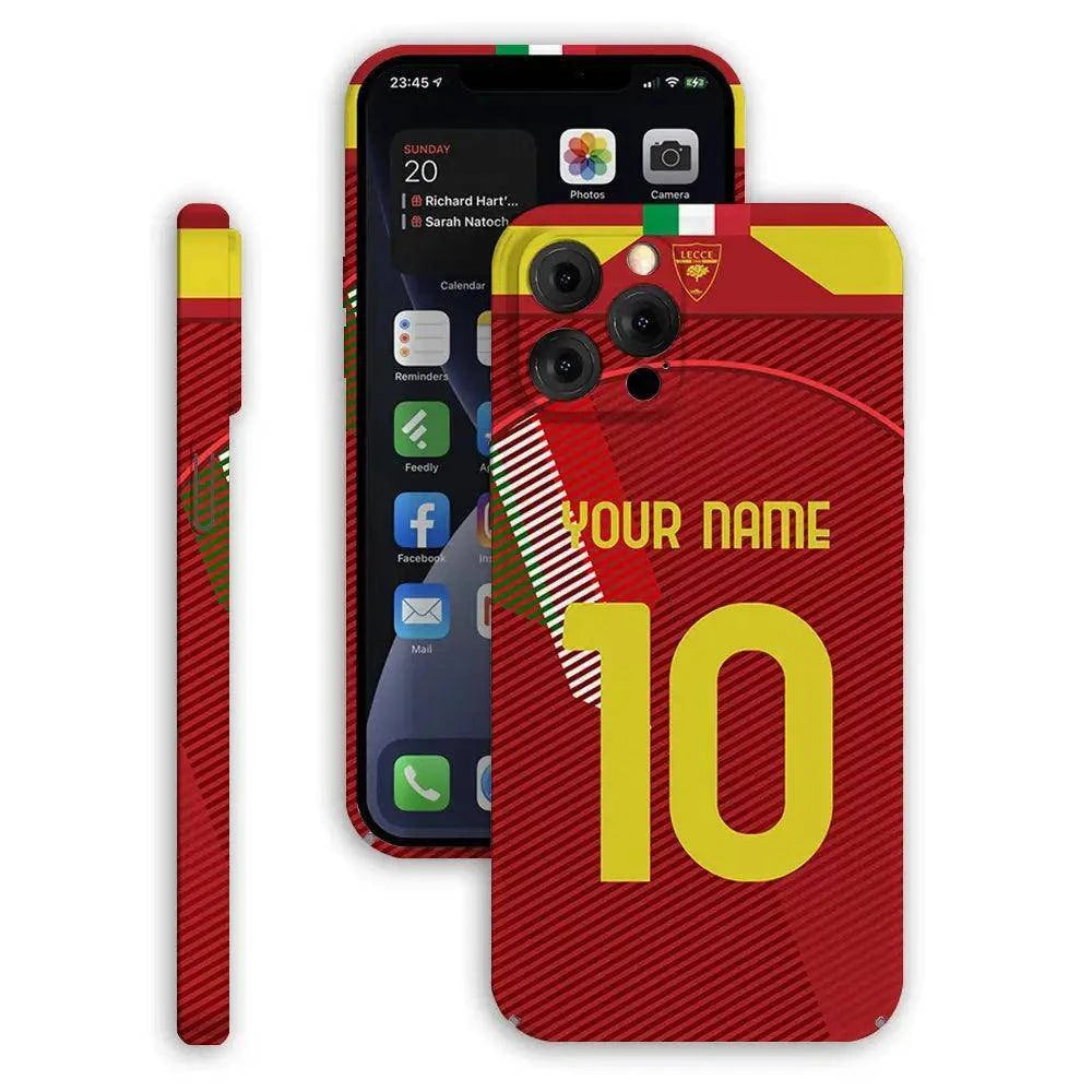 Coque de Football Personnalisée pour L'US Lecce - Passeport Cases