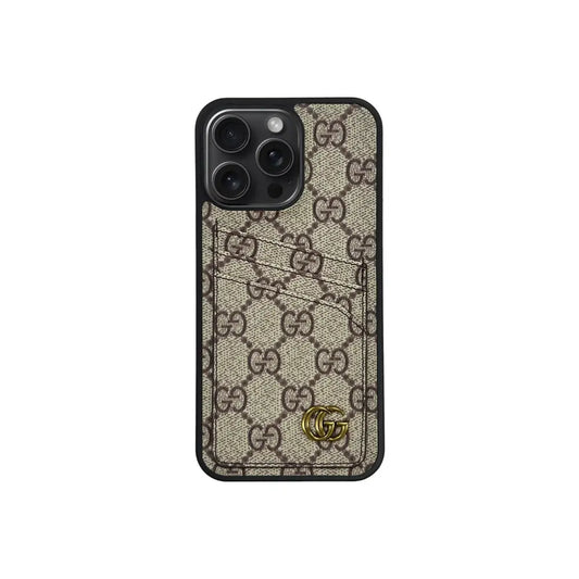 Coque Gucci avec Porte carte - Iphone 11