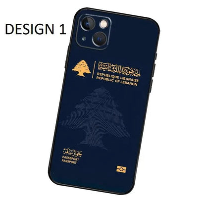 Coque Liban (Iphone) - Passeport Cases