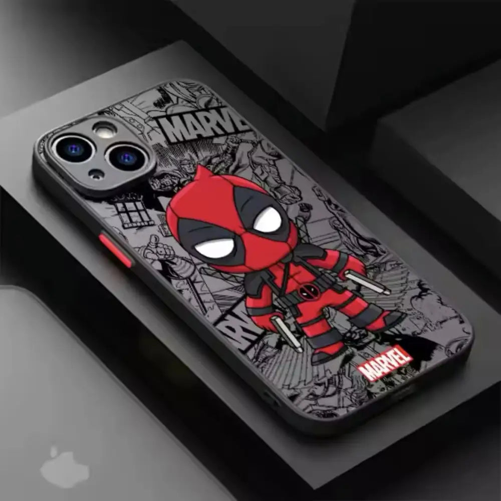 COQUE MARVEL - MINI DEADPOOL - iPhone 11 - Coque pour iPhone