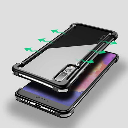 Coque Antichoc en Métal pour Huawei P20/P20 Pro